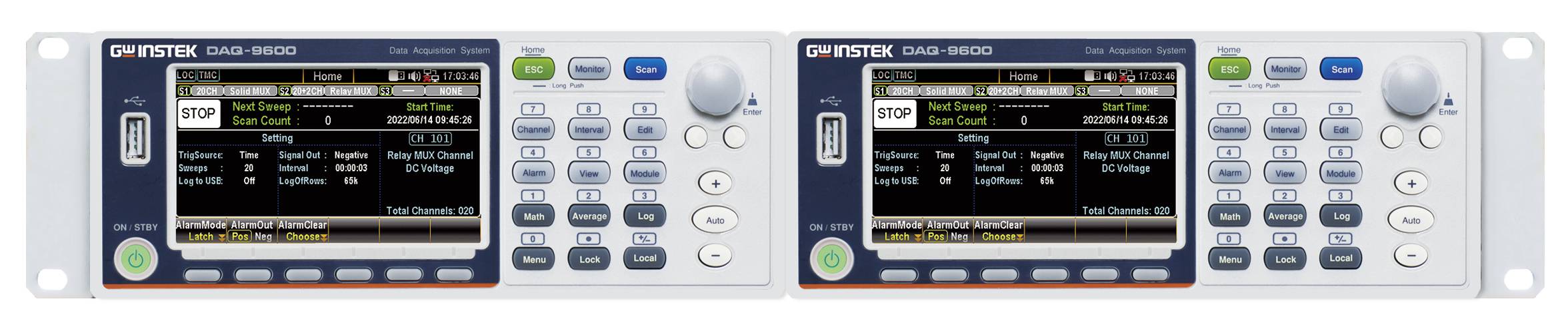 GW Instek 01RA4540000T GRA-454 Rahmen Montageset 1 St.