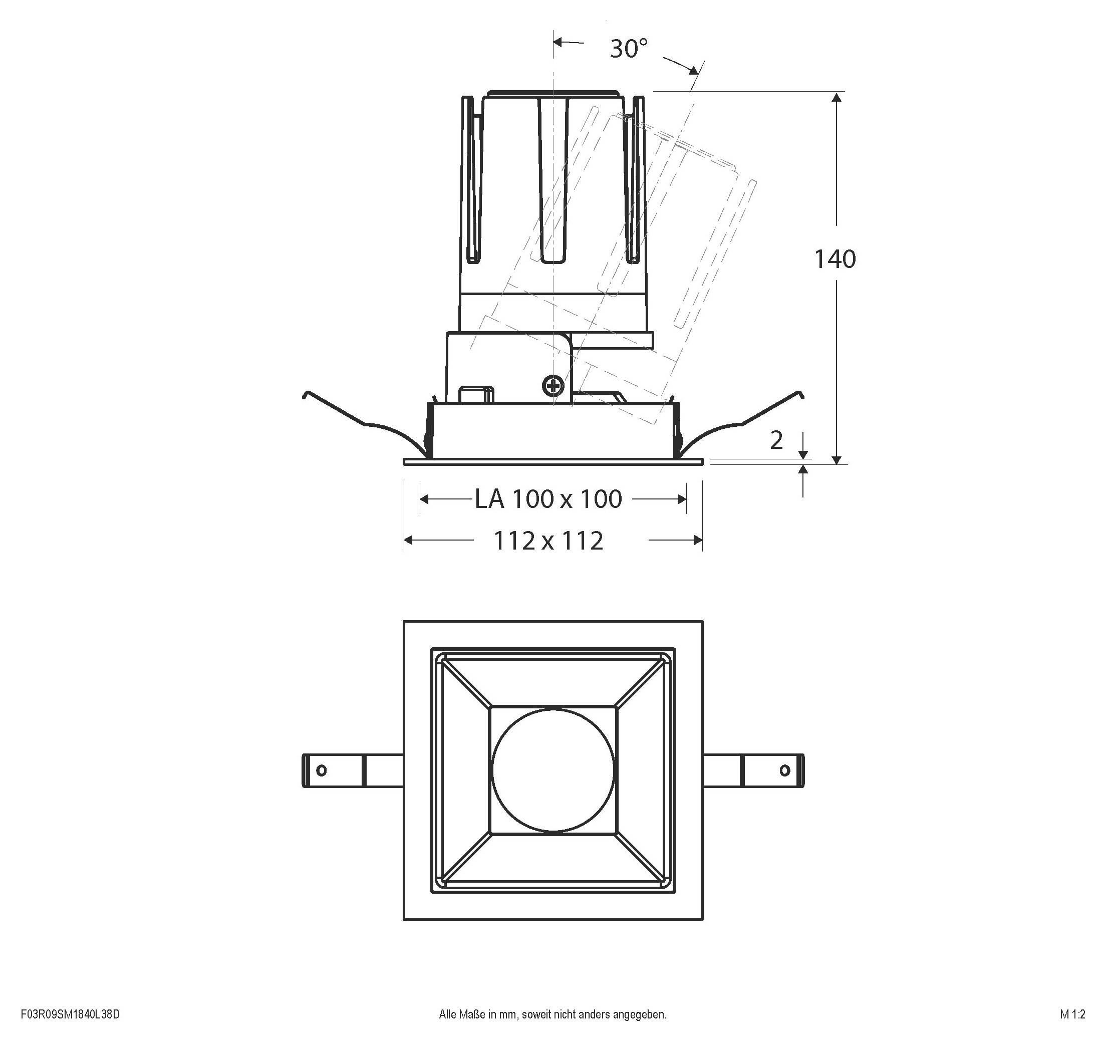 EVN F03R09SM1840L38D F03R09SM1840L38D LED-Deckenstrahler-2