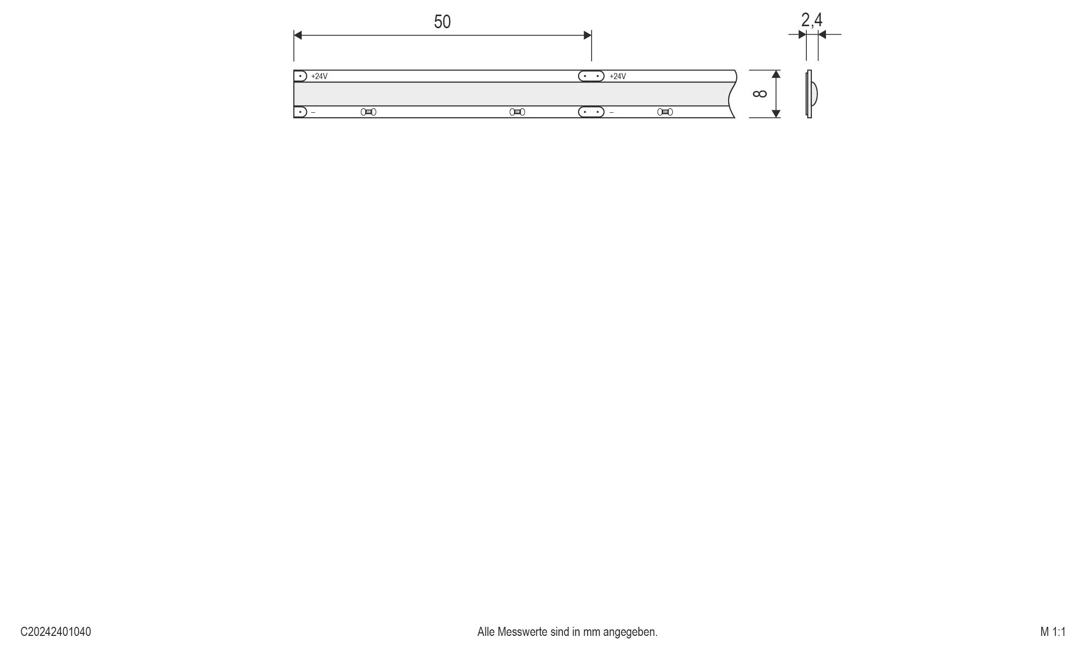 EVN COB LED-Stripe 5m 4000K C20242401040-2