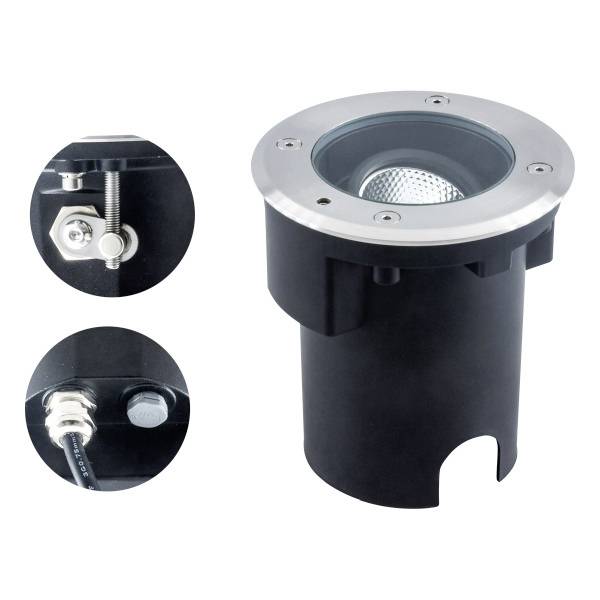 EVN Lichttechnik LED-Bodenleuchte IP67 PC67107040