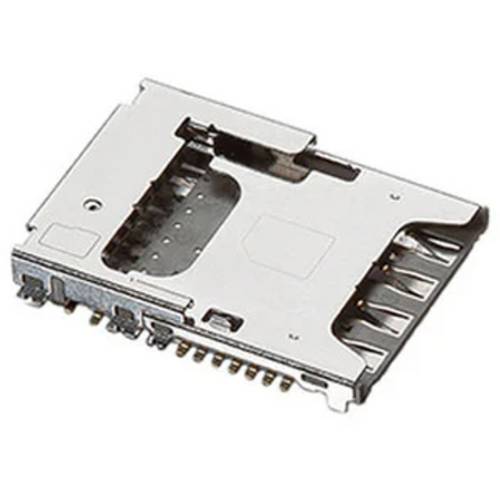 Molex Speicherkarten-Slot Polzahl Gesamt 14 Rastermaß: 1.1 mm, 2.54 mm 1042391430 1 St. Tape on Full reel