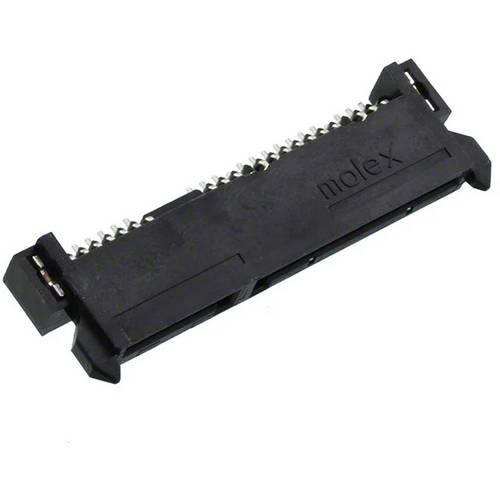 Molex SATA-Buchsenleiste Polzahl Gesamt 22 Rastermaß: 1.27 mm 470184001 1 St. Tape on Full reel