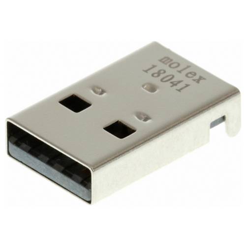 Universal Serial Bus Stecker Rechtwinklig 480372100 Molex Inhalt: 1 St.