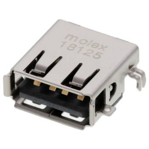 Universal Serial Bus Buchse Rechtwinklig 482580001 Molex Inhalt: 1 St.