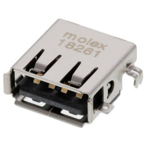 Universal Serial Bus Buchse Rechtwinklig 482580002 Molex Inhalt: 1 St.