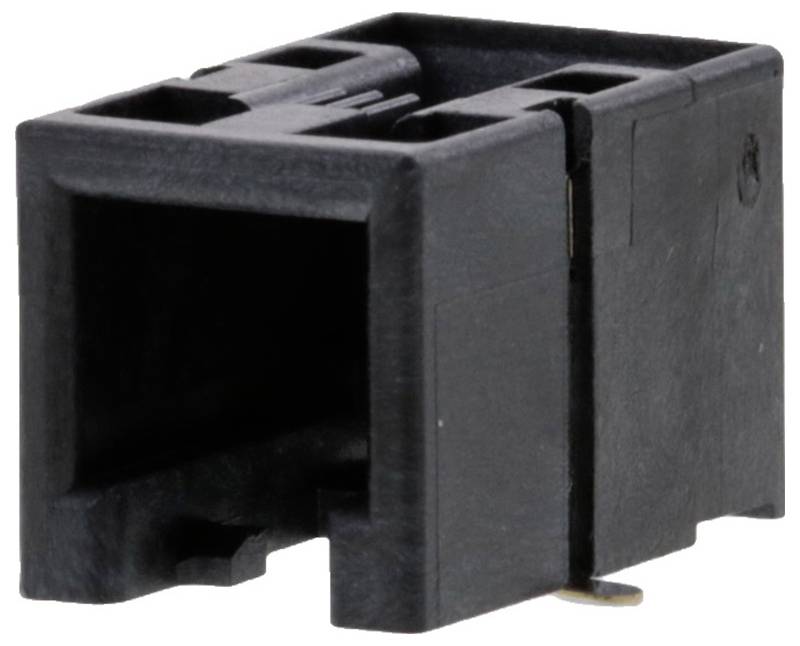 Molex Cat 3 Mod Jack/Plug 855025005 Buchse Schwarz 1 St.