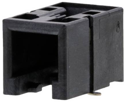 Molex  Cat 3 Mod Jack/Plug 855025005 Buchse    Schwarz 1 St.