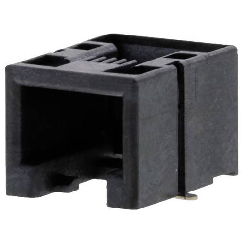 Molex Cat 3 Mod Jack/Plug 855025007 Buchse Schwarz 1 St.