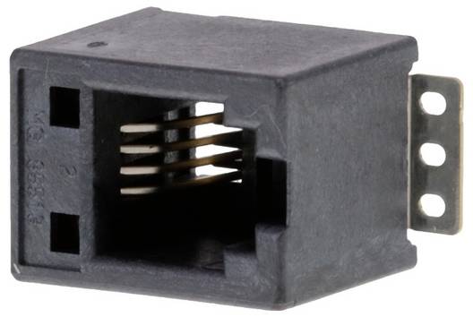 Molex  Cat 3 Mod Jack/Plug 855135004 Buchse    Schwarz 1 St.