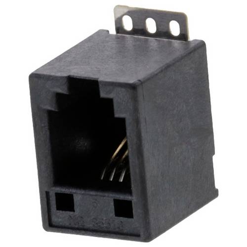 Molex Cat 3 Mod Jack/Plug 855135016 Buchse Schwarz 1 St.
