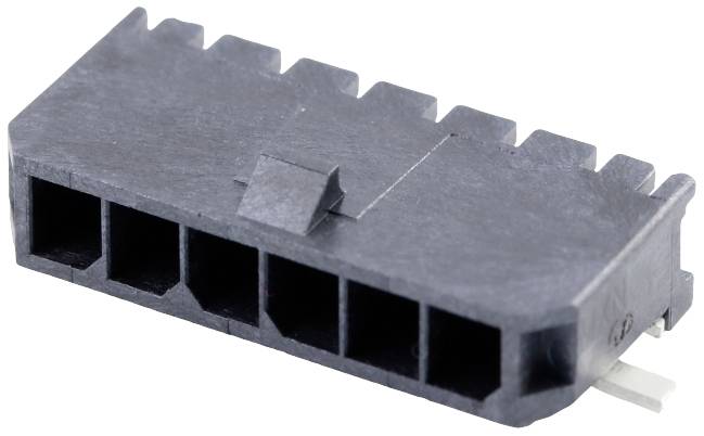 Molex Einbau-Stiftleiste (Standard) Polzahl Gesamt 6 Rastermaß: 3.00 mm 436500612 1 St. Tape on Full reel