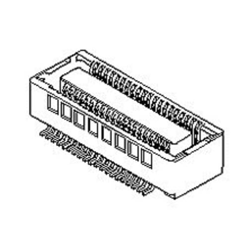 Thumbnail - Molex Buchsengehäuse-Platine Polzahl Gesamt 80 546840804 1 St. Tape on Full reel