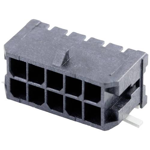 Molex Einbau-Stiftleiste (Standard) Polzahl Gesamt 10 Rastermaß: 3.00 mm 430451011 1 St. Tape on Full reel