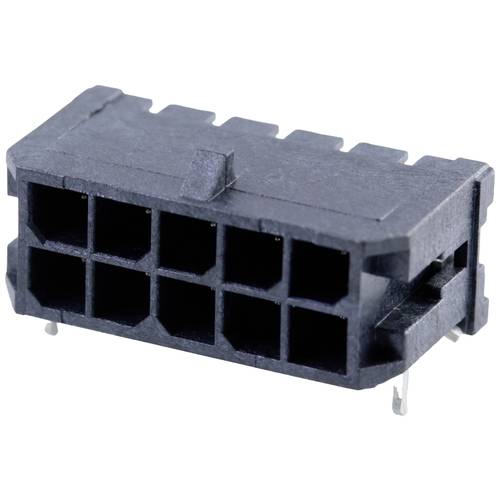 Molex Einbau-Stiftleiste (Standard) Polzahl Gesamt 10 Rastermaß: 3.00 mm 430451007 1 St. Tape on Full reel
