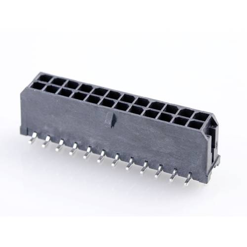 Thumbnail - Molex Einbau-Stiftleiste (Standard) Polzahl Gesamt 24 Rastermaß: 3.00 mm 430452416 1 St. Tape on Full reel