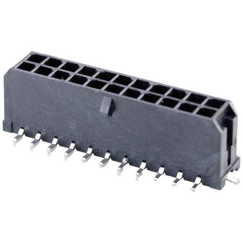 Thumbnail - Molex Einbau-Stiftleiste (Standard) Polzahl Gesamt 22 Rastermaß: 3.00 mm 430452218 1 St. Tape on Full reel