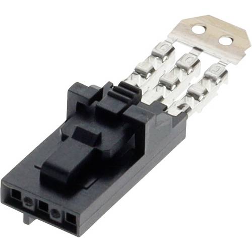 Molex Buchsengehäuse-Kabel Polzahl Gesamt 3 Rastermaß: 2.54 mm 14600036 1 St. Tube
