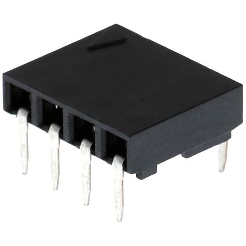 Molex Buchsengehäuse-Platine Polzahl Gesamt 4 Rastermaß: 2.54 mm 901481104 1 St. Tube