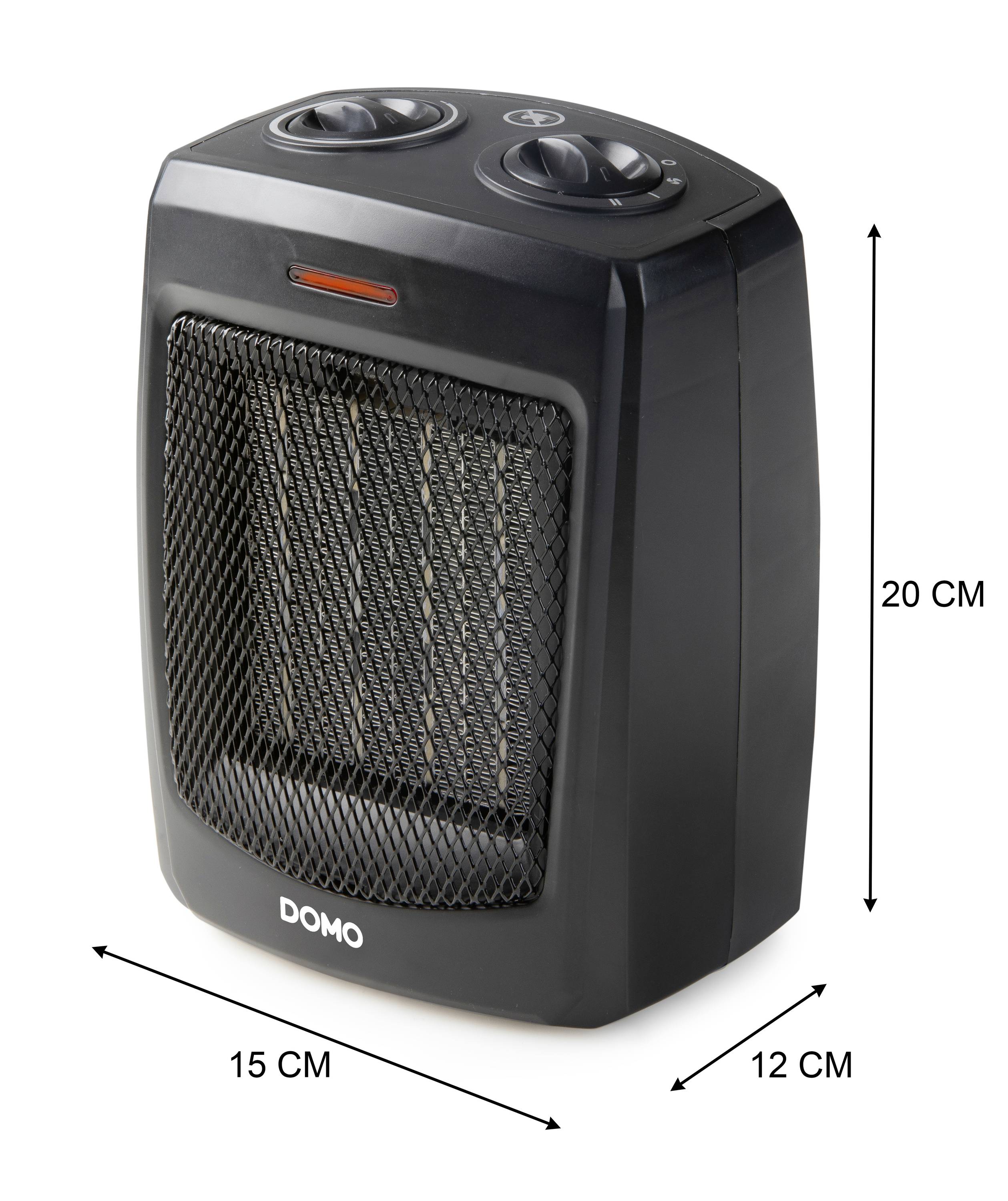 DOMO DO7329H Keramik-Heizlüfter Schwarz-10
