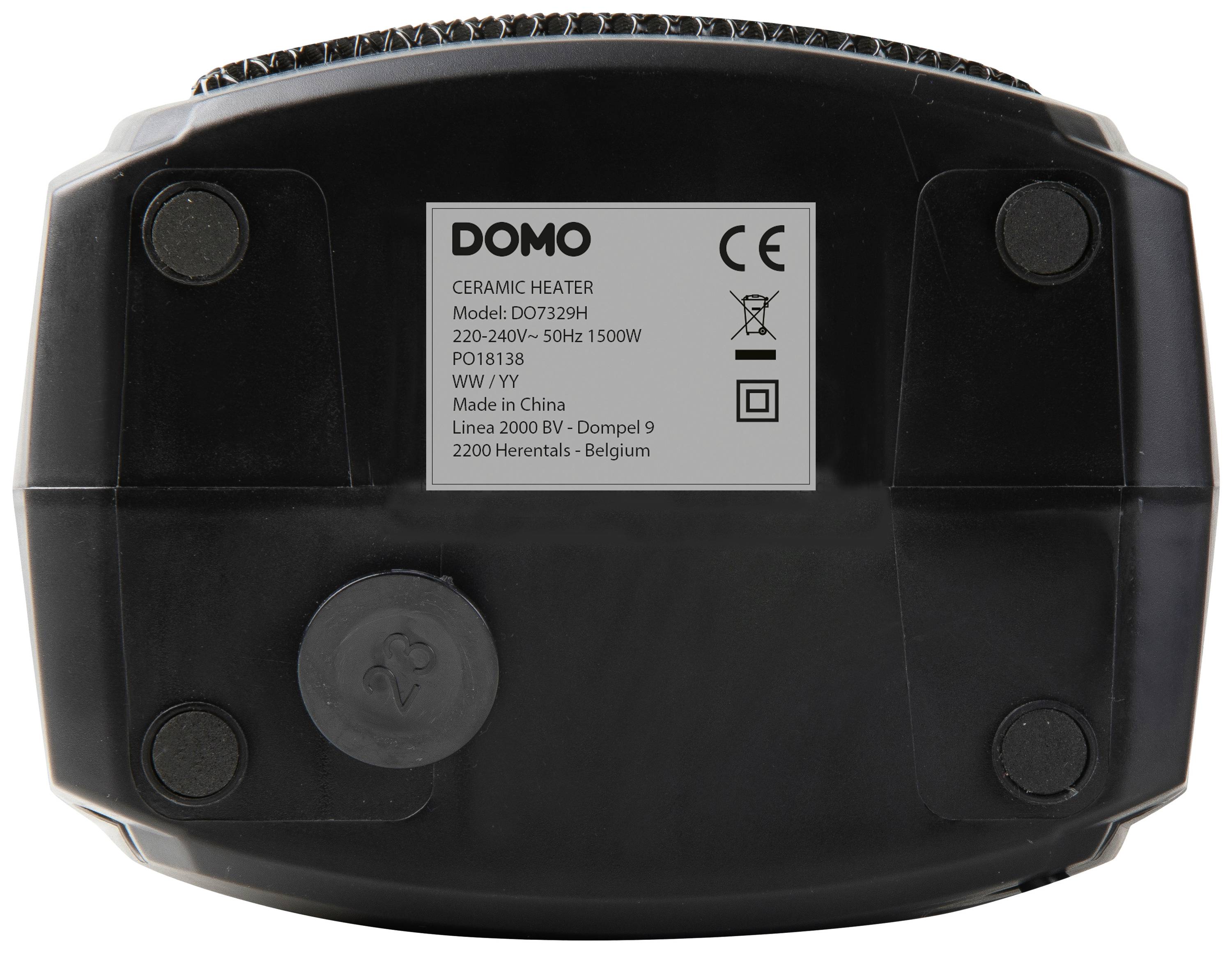 DOMO DO7329H Keramik-Heizlüfter Schwarz-5