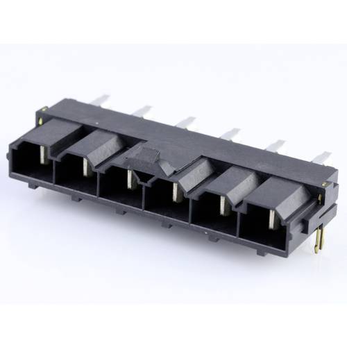 Molex Einbau-Stiftleiste (Standard) Polzahl Gesamt 6 Rastermaß: 10.00 mm 428206214 1 St. Tube
