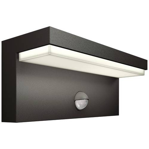 Philips LED Bustan 8720169257412 LED-Außenwandleuchte mit Bewegungsmelder LED 3.8 W Anthrazit