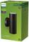 'Philips Outdoor Wall Light' Verpackung, schwarze zylindrische Lampe, wetterfest, zweiflammig, für schöne Gartenbeleuchtung.