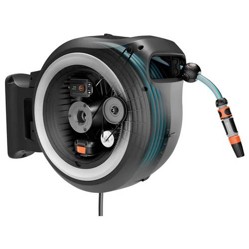 Thumbnail - GARDENA Power Roll XXL 18647-20 40 m 1 St. Grau-Weiß Akku-Wand-Schlauchbox