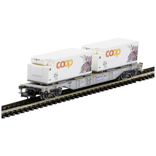 Thumbnail - MiniTrix 15494 N Containertragwagen coop® der SBB