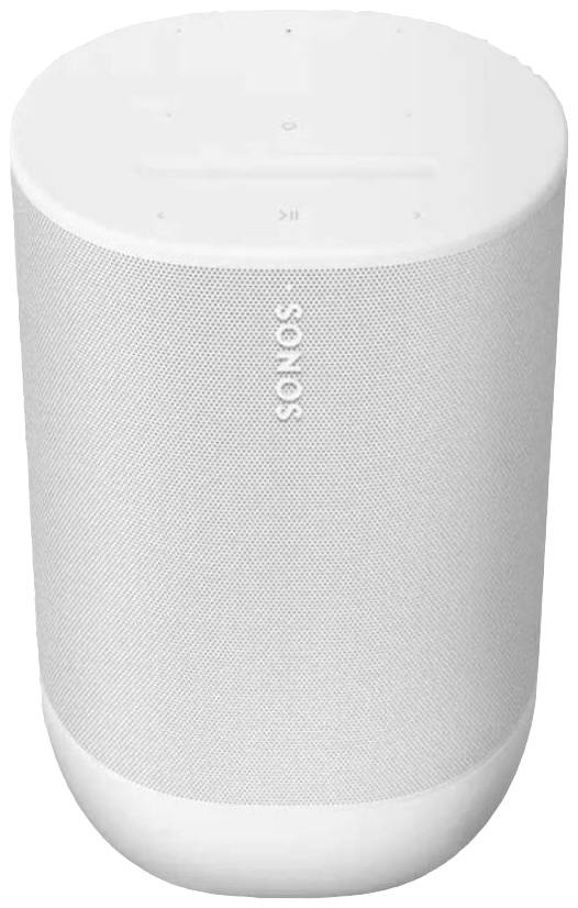 Sonos MOVE GEN2 Multiroom Lautsprecher Bluetooth® AirPlay, Amazon Alexa direkt integriert, Wasserfest, WLAN Weiß-1