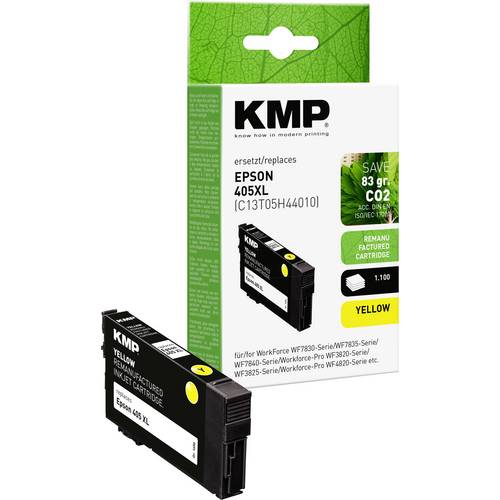 KMP Druckerpatrone ersetzt Epson 405XL, T05H4 Kompatibel Gelb 1656,4009 1656,4009