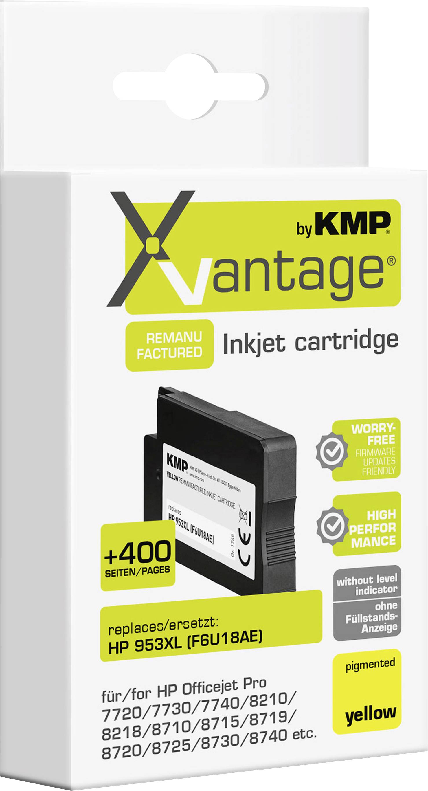 KMP XVantage gelb pigmentiert Druckerpatrone kompatibel zu HP 953XL - Kompatibel - Wiederaufbereitet