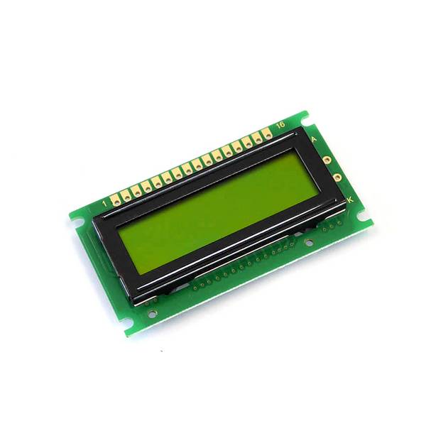 Display Elektronik LCD-Display  Schwarz   (B x H x T) 60 x 33 x 9.8 mm DEM08171SYH