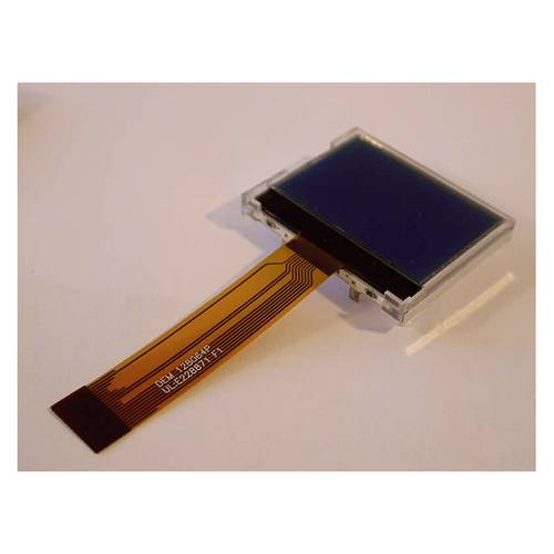 Display Elektronik LCD-Display Weiß 128 x 64 Pixel (B x H x T) 37.00 x 30.30 x 7.1 mm DEM128064PSBH-PWN