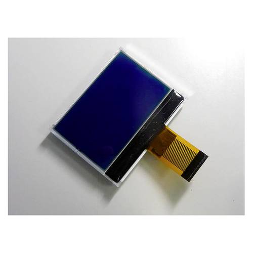 Display Elektronik LCD-Display Weiß 128 x 64 Pixel (B x H x T) 56.60 x 44.20 x 3.6 mm DEM128064QSBH-PWN