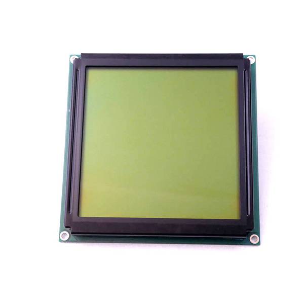 Display Elektronik LCD-Display   Gelb-Grün 128 x 128 Pixel (B x H x T) 88.40 x 88.40 x 15.0 mm DEM128128A1SYH-LY