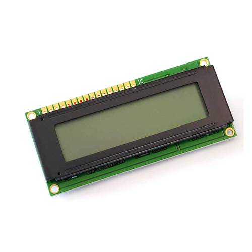 Display Elektronik LCD-Display Schwarz, Weiß Blau (B x H x T) 80 x 36 x 10.5 mm DEM16216FGH-PB