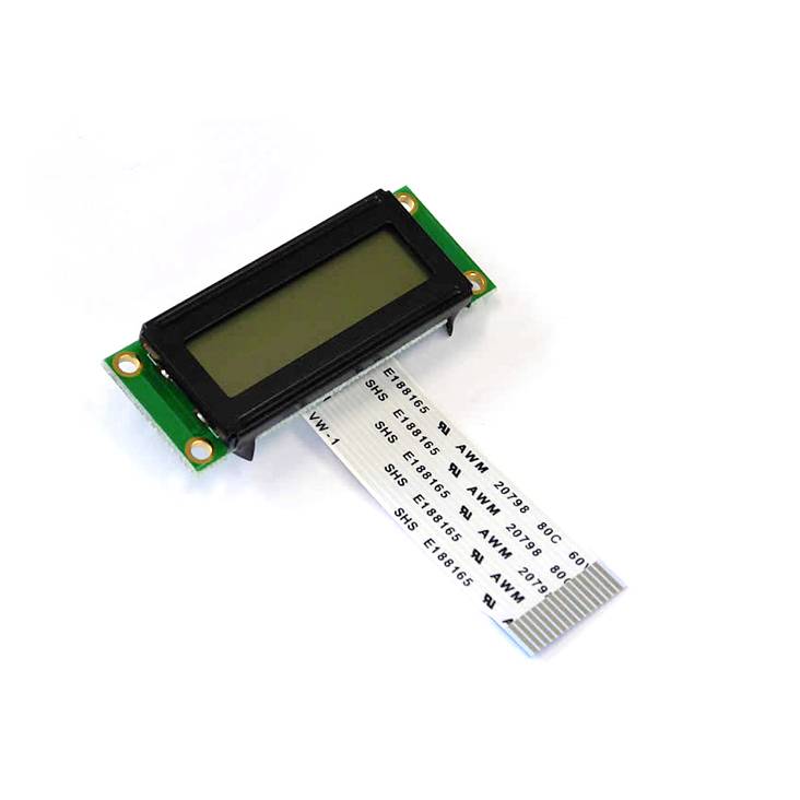 Display Elektronik LCD-Display Schwarz Weiß (B x H x T) 53 x 20 x 7.5 mm DEM16223FGH-PW