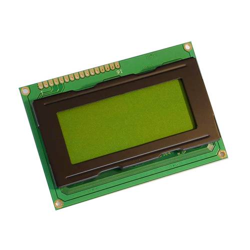 Display Elektronik LCD-Display Schwarz Gelb-Grün (B x H x T) 87 x 60 x 13.5 mm DEM16481SYH-LY-CYR