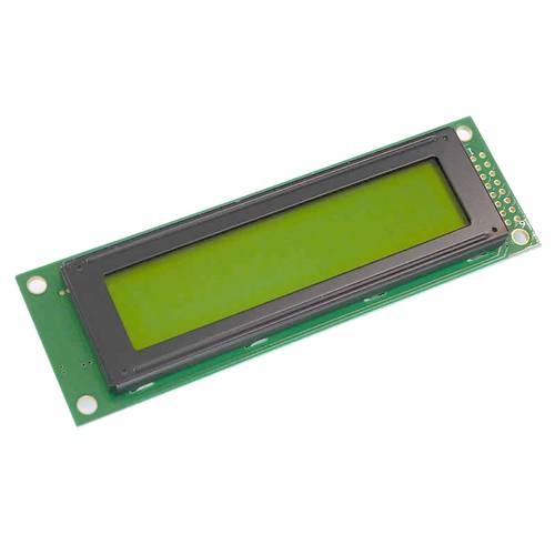 Display Elektronik LCD-Display Schwarz Gelb-Grün (B x H x T) 116 x 37 x 12 mm DEM20231SYH-PY-CYR