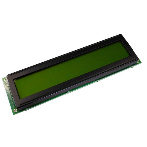 Display Elektronik LCD-Display Schwarz Gelb-Grün (B x H x T) 146 x 43 x 14 mm DEM20232SYH-LY-CYR
