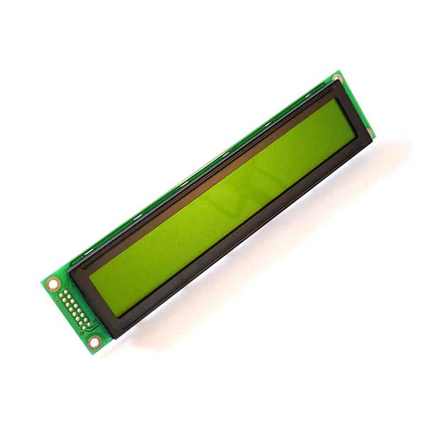Display Elektronik LCD-Display  Schwarz Gelb-Grün  (B x H x T) 180 x 40 x 13.9 mm DEM20233SYH-LY