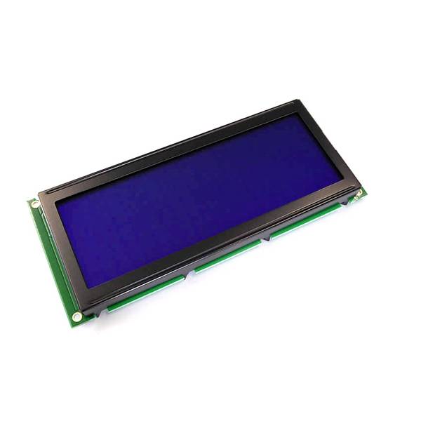 Display Elektronik LCD-Display Schwarz, Weiß Weiß (B x H x T) 146 x 62.5 x 14 mm DEM20487SBH-PW-N