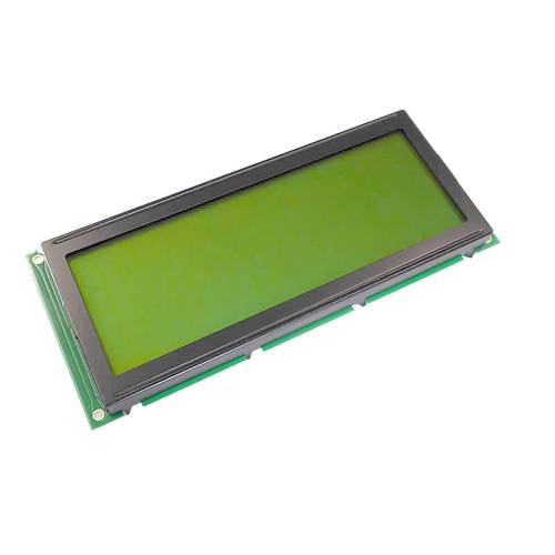 Display Elektronik LCD-Display Schwarz Gelb-Grün (B x H x T) 146 x 62.5 x 14 mm DEM20487SYH-LY-CYR