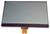 Ein rechteckiges, graues LCD-Display mit Flachbandkabel unten in der Mitte zur Verbindung mit einer elektronischen Schaltung.