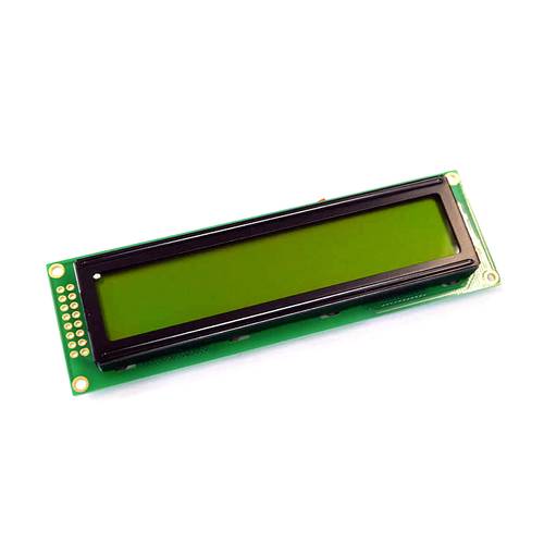Display Elektronik LCD-Display Schwarz Gelb-Grün (B x H x T) 118 x 36 x 13.5 mm DEM24252SYH-LY