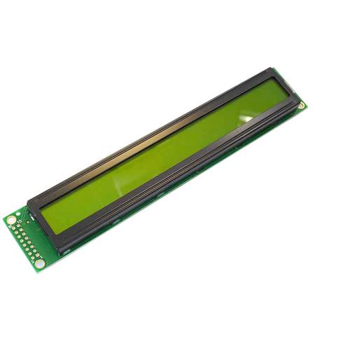 Display Elektronik LCD-Display Schwarz Gelb-Grün (B x H x T) 182 x 33.5 x 14 mm DEM40271SYH-LY-CYR