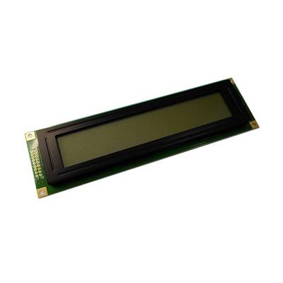 Ein rechteckiges LCD-Displaymodul auf einer grünen Leiterplatte, geeignet für elektronische Projekte und Anzeigeanwendungen.