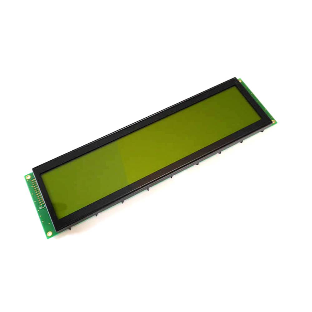 Display Elektronik LC-display Zwart Geel-groen (b x h x d) 288.3 x 77.5 x 14 mm DEM40942SYH-PY