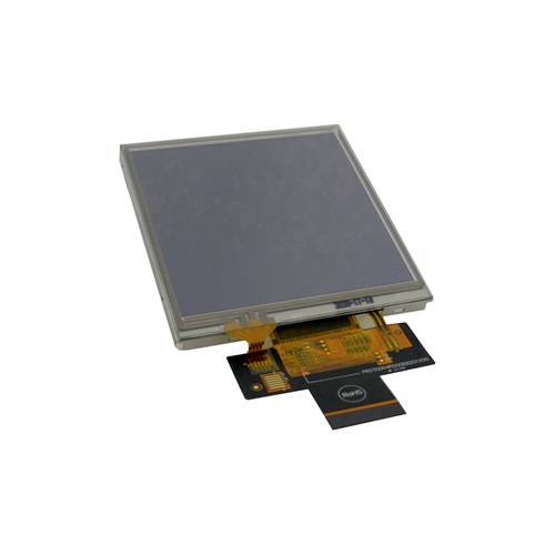 Thumbnail - Display Elektronik LCD-Display Weiß 480 x 480 Pixel (B x H x T) 78.80 x 82.95 x 6.37 mm DEM480480DVMXPWN A